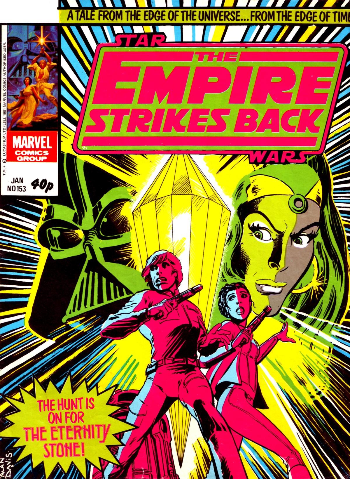 The Empire Strikes Back Monthly 153 appearance in Common Appearance