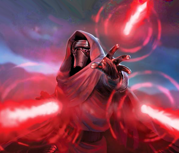 Like his grandfather, Ren was strong with the dark side of the Force and possessed great skill with telekinetic abilities.