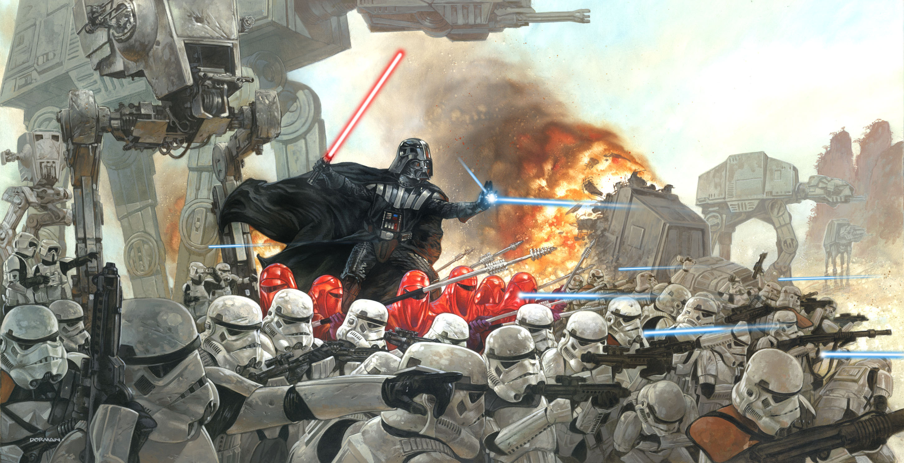 Lord Vader leads Imperial forces