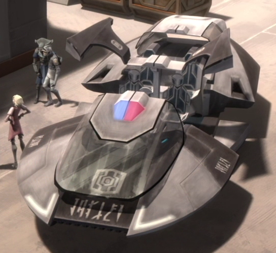 Buirk'alor-class airspeeder appearance in Common Appearance