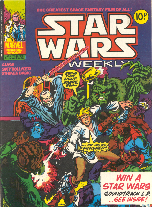 Star Wars Weekly 3 appearance in Common Appearance