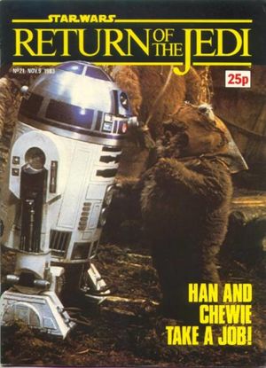 Return of the Jedi Weekly 21 appearance in Common Appearance