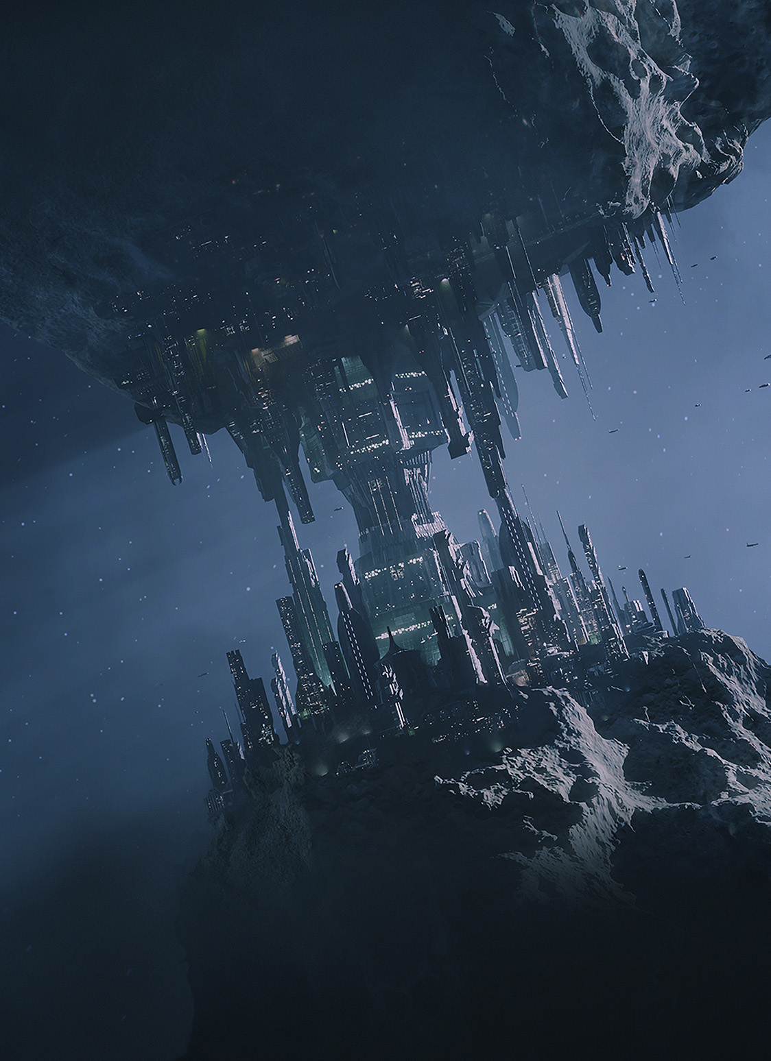 Andor's contacts confirmed that the Ring of Kafrene (pictured) was a hub for Imperial transportation of kyber crystals.