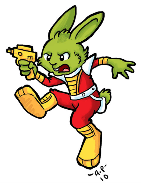 Art for the tutorial "Drawing Jaxxon"