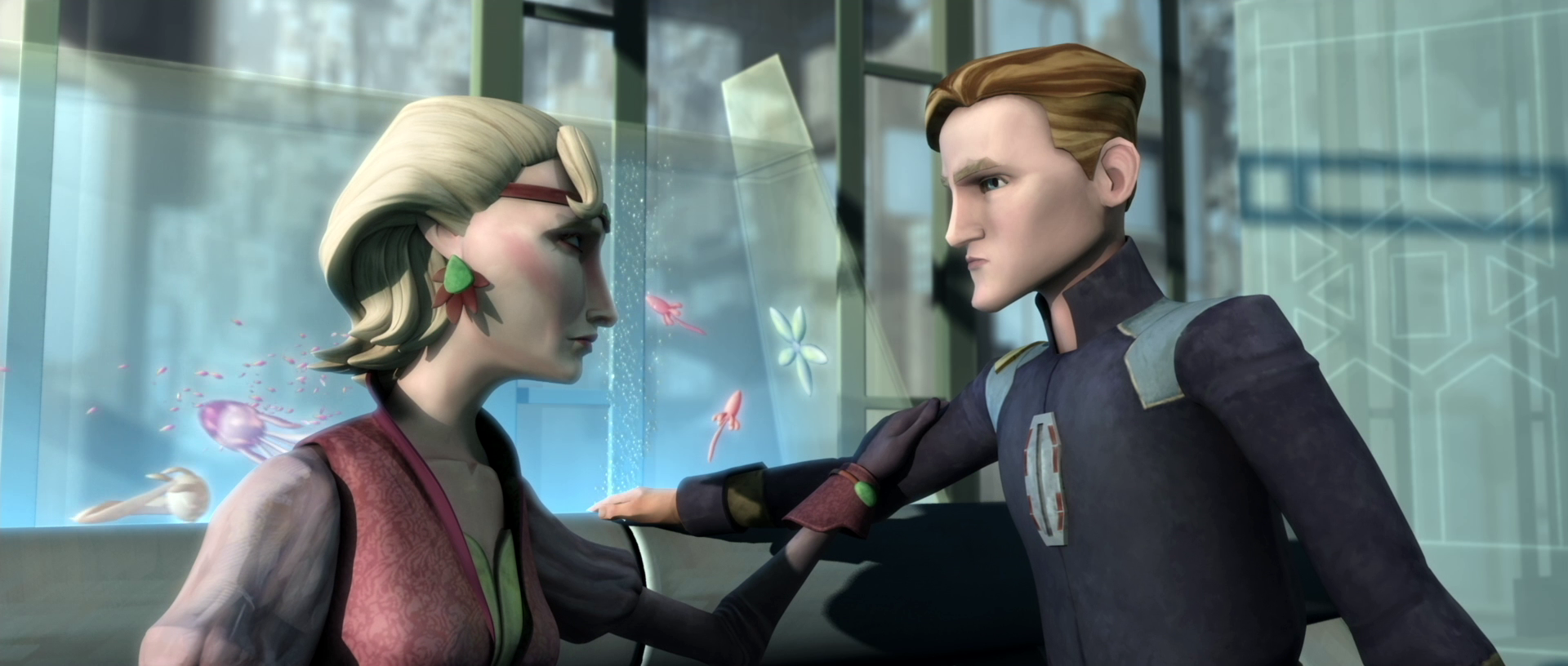 Korkie Kryze was the nephew of Duchess Satine Kryze, leader of the New Mandalorians.