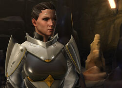 Senya during the mission