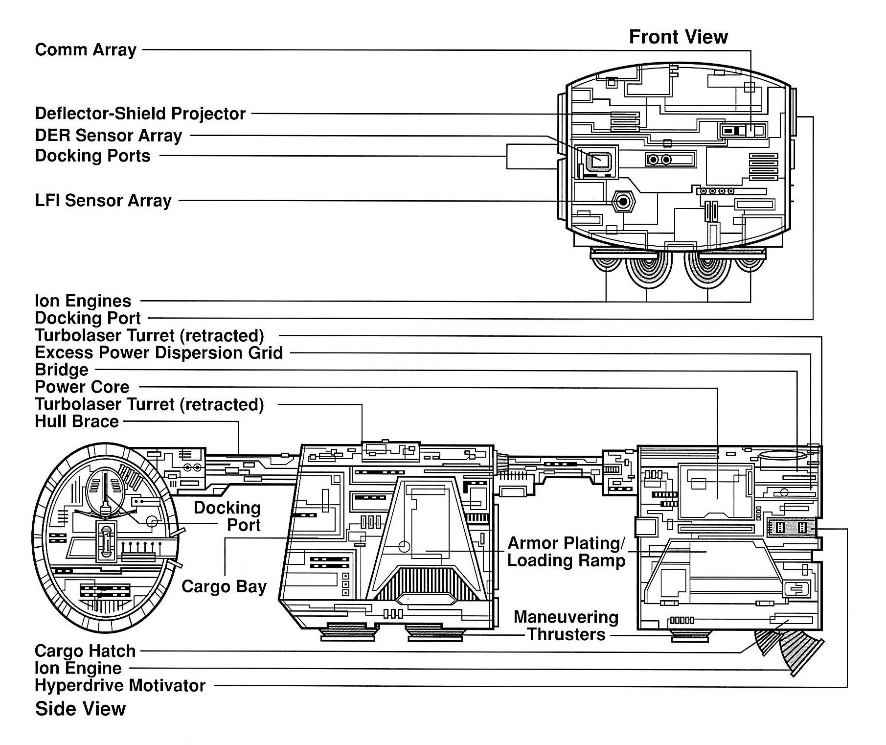 Starlight Intruder schematics (a modified Mobquet medium transport).