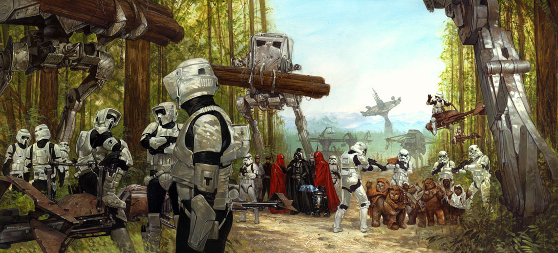 Battle of Endor, Wookieepedia