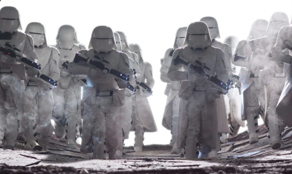 Snowtroopers wore specialized armor that allowed them to operate in cold environments.