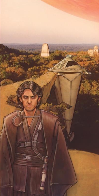 Durron and the Sun Crusher on Yavin IV.