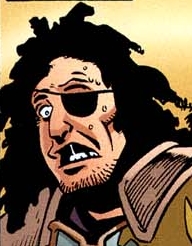 Unidentified eyepatched Human appearance 