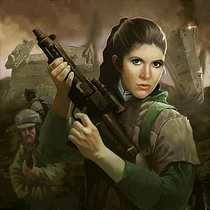 Princess Leia Organa, who threatened to harm Nal Kenuun's pet.