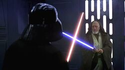 Obiwan-Vader duell