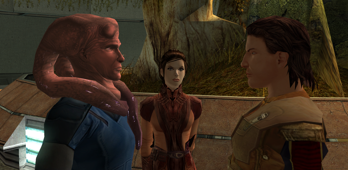 Revan is welcomed into the Jedi Order.