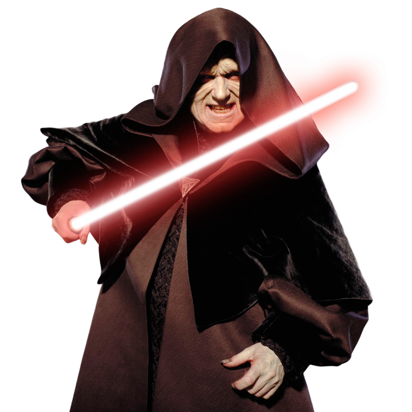 As the Emperor, Sidious no longer needed to maintain two identities, and fully embraced his Sith persona in thought and action.