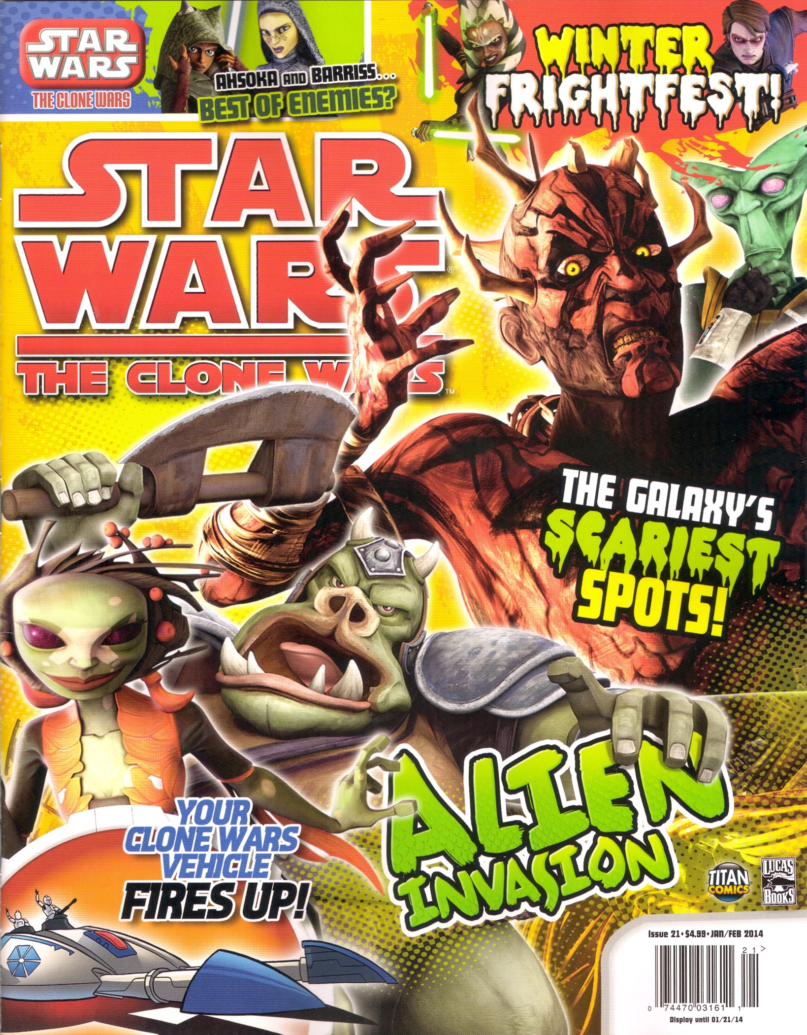 Star Wars: The Clone Wars Magazine 21 appearance in Common Appearance