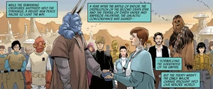 Mas Amedda agreed to the Galactic Concordance (pictured) and the Imperial Instruments of Surrender, formally surrendering the Galactic Empire to the New Republic
