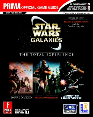 Star Wars Galaxies: The Total Experience: Prima Official Game Guide appearance in Common Appearance