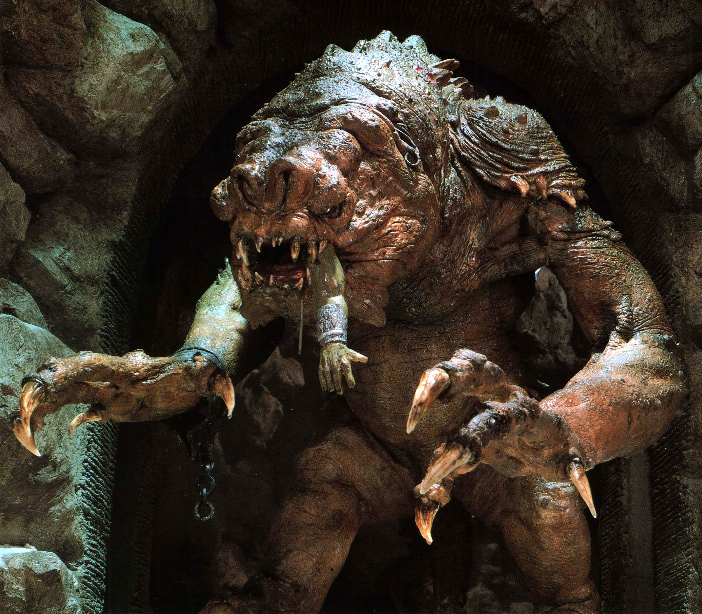 Jabba's rancor appearance in Common Appearance