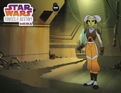 Raising a Rebellion in IDW's Star Wars Forces of Destiny: Hera