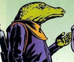 Uul-Rha-Shan as he appeared in the Han Solo at Stars' End comic adaptation.