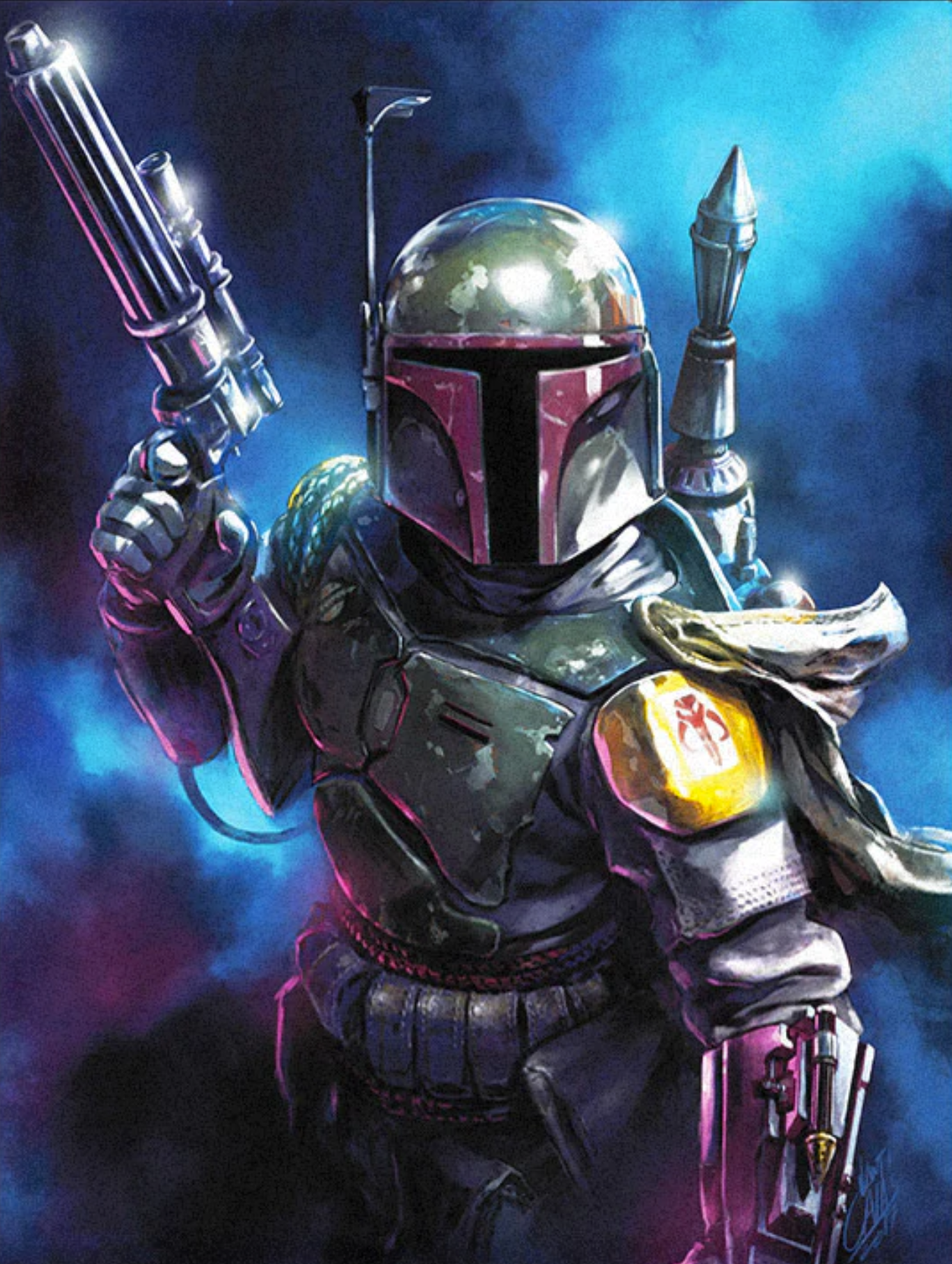 Boba Fett as an established hunter