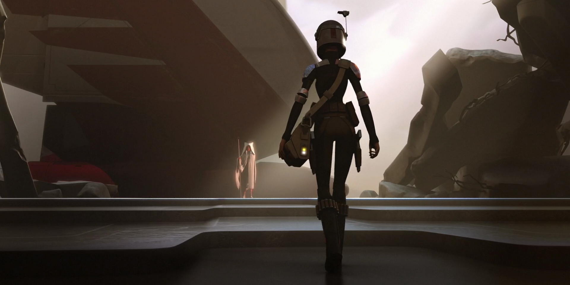 Sabine Wren and Ahsoka Tano would begin a search for Ezra Bridger during the Era of the New Republic.