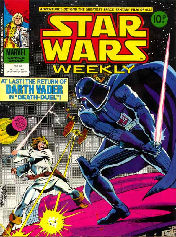 Star Wars Weekly 41 appearance in Common Appearance