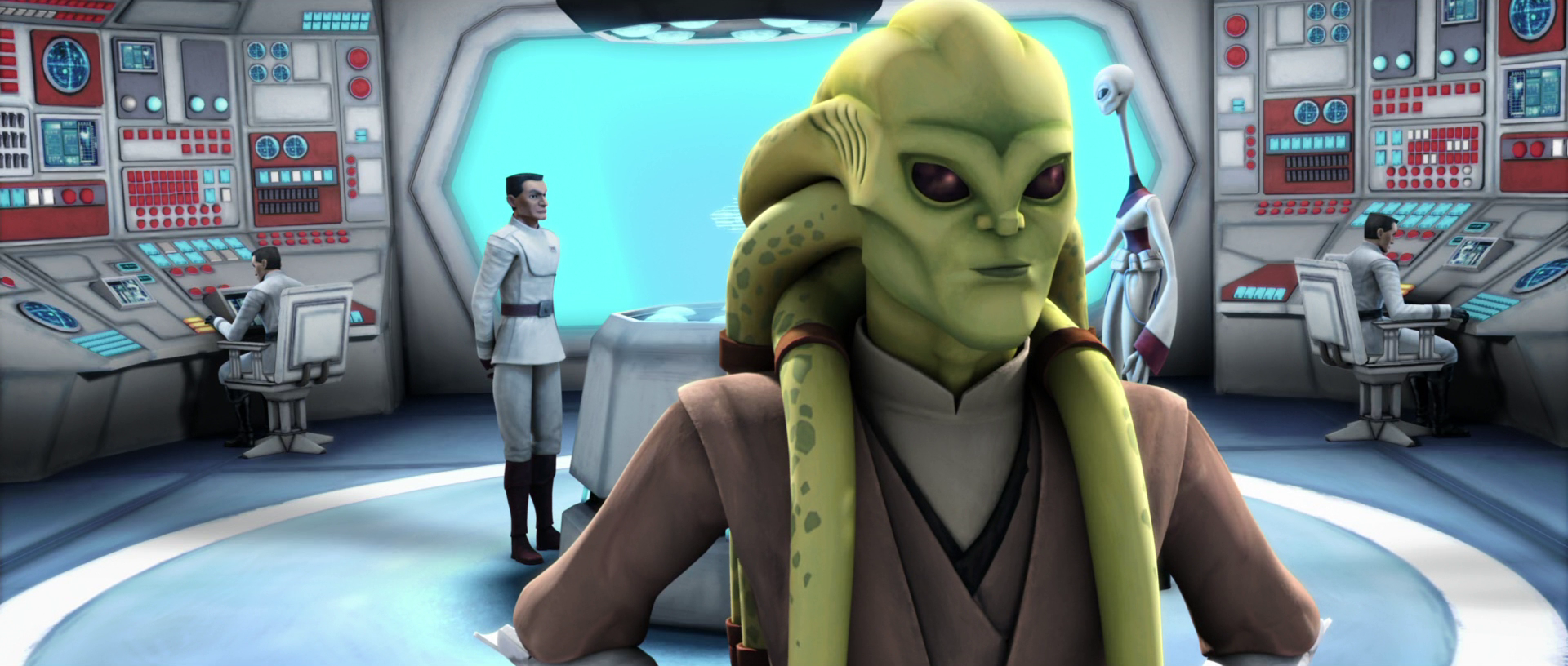 Nala Se served alongside Jedi General Kit Fisto during her time at the Ord Cestus medical station