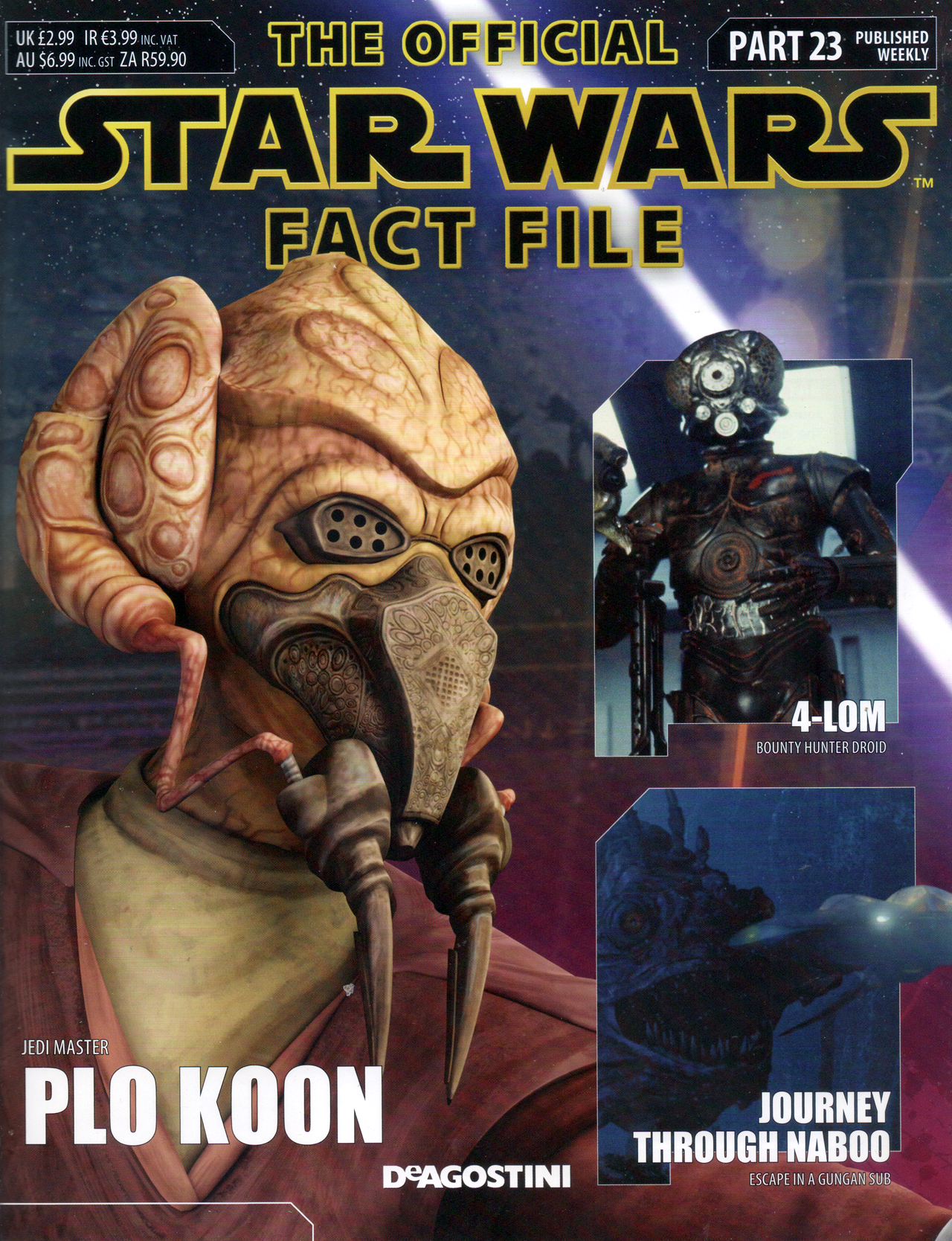 The Official Star Wars Fact File Part 23 appearance in Common Appearance