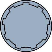 Symbol that appeared on Republic Navy starships in 3996 BBY