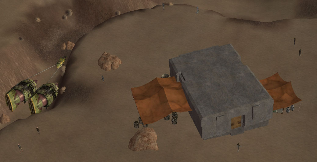 Valarian Pod Racers Bunker appearance in Common Appearance