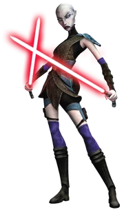 Ventress during her time as a bounty hunter