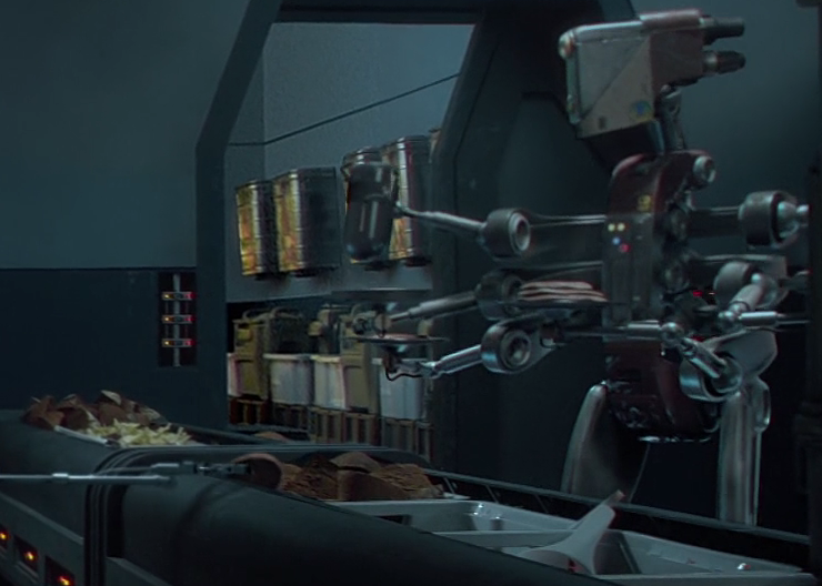 Flatcakes served aboard a Coruscant freighter prior to the Clone Wars