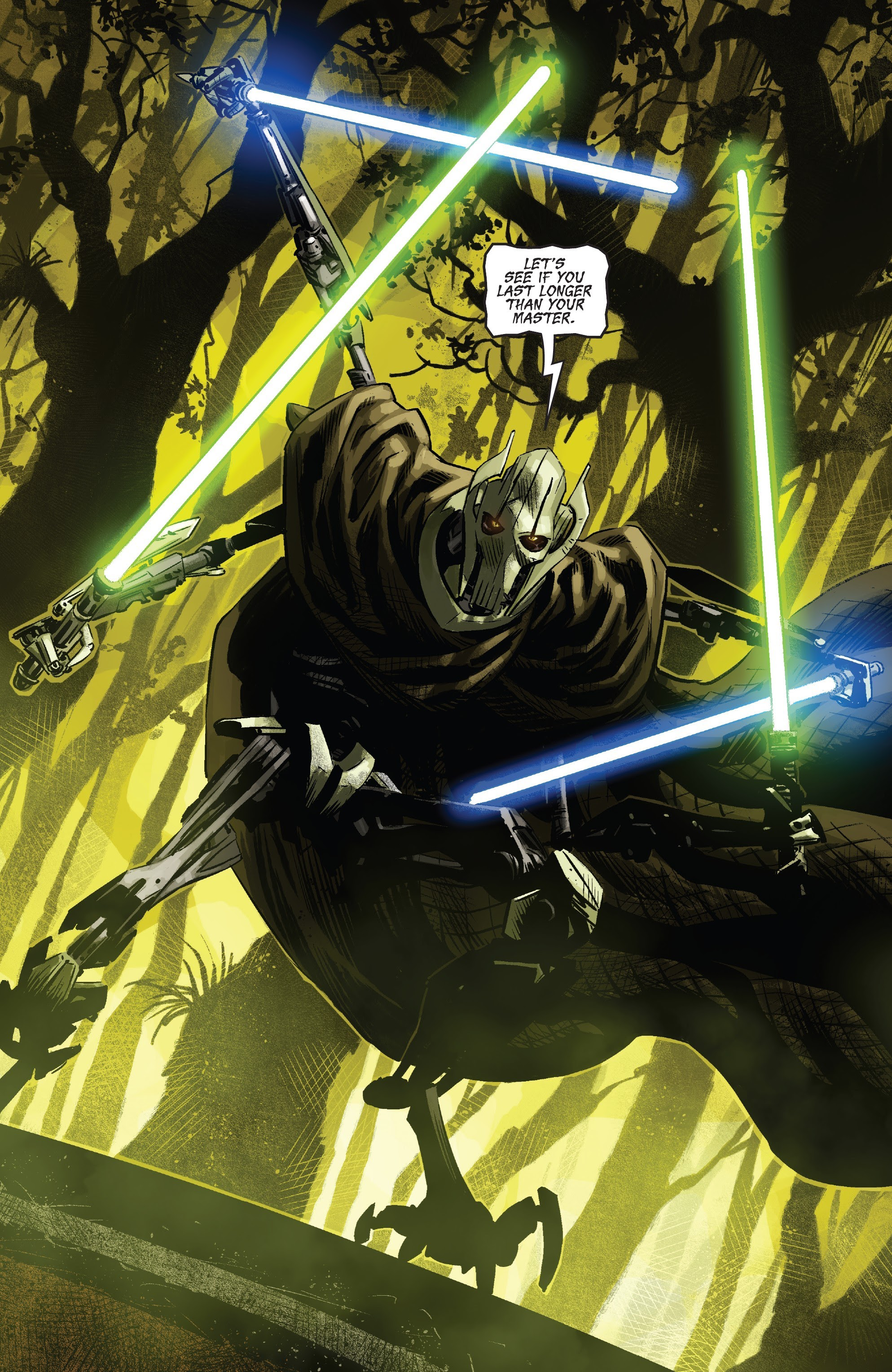 During the Clone Wars, Grievous, the leader of the Separatist Alliance army, eliminated many Jedi.