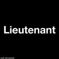 Lieutenant