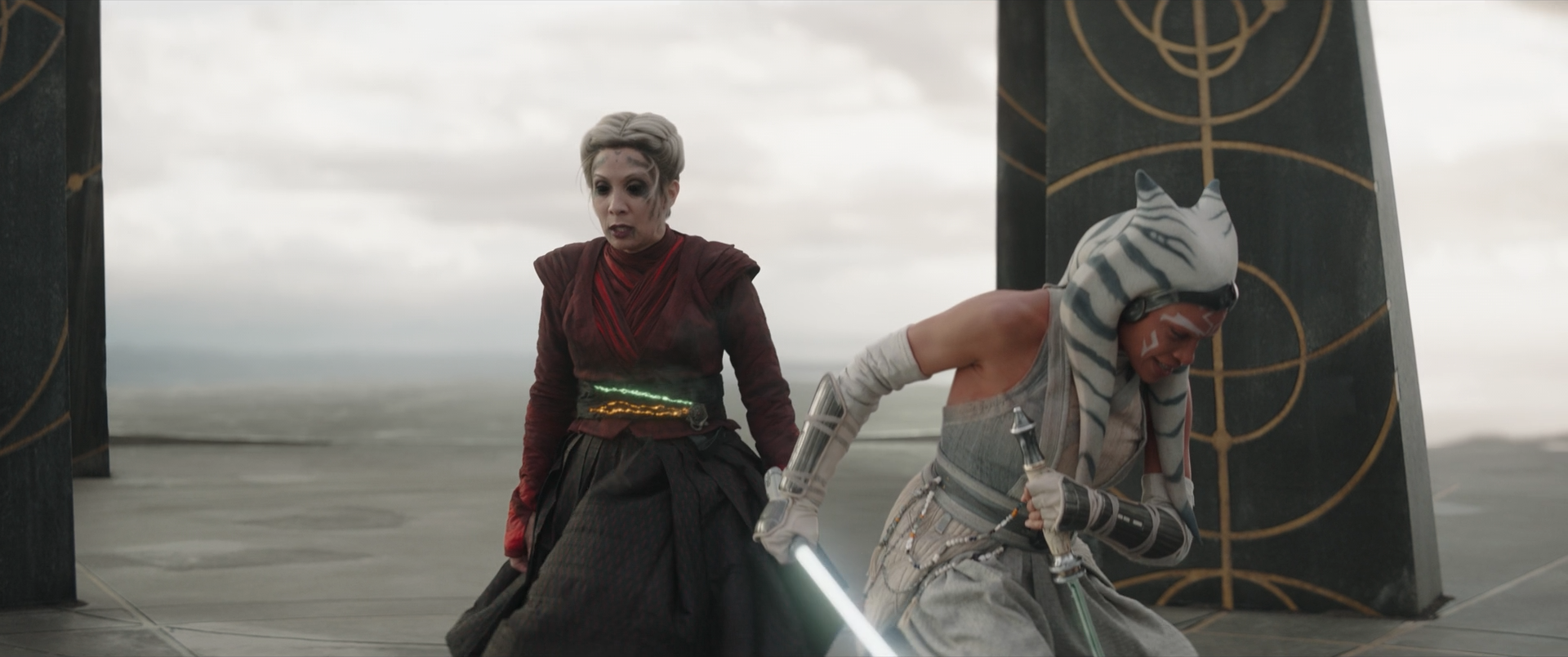 Morgan Elsbeth is slain by Ahsoka Tano