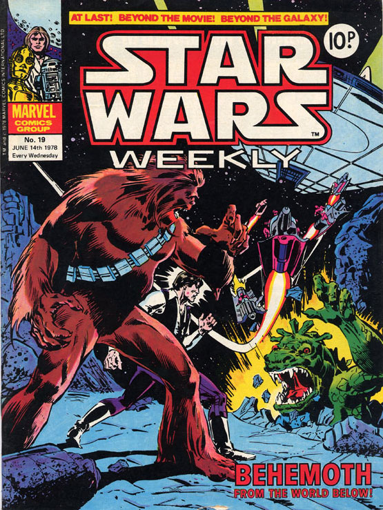 Star Wars Weekly 19 appearance in Common Appearance