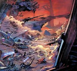 Ship graveyard