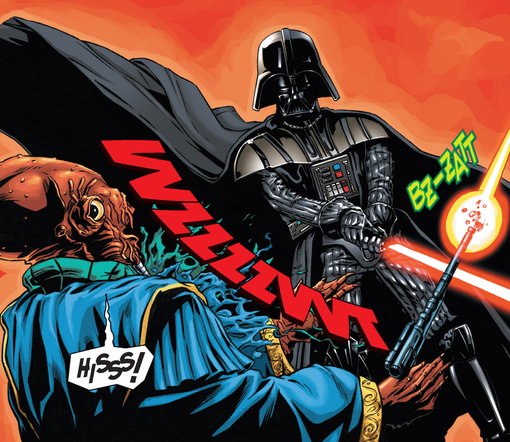 Timi Rotramel is killed by Darth Vader.