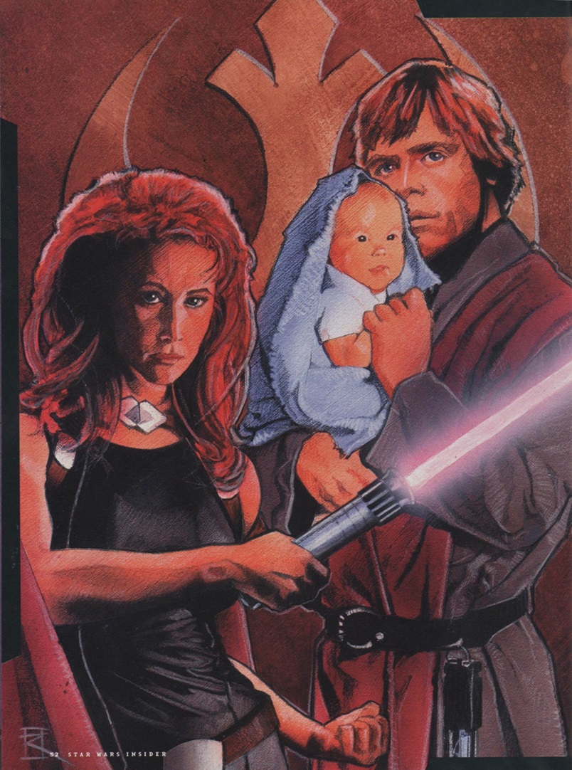 Shannon McRandle as Mara Jade in Star Wars Insider 57