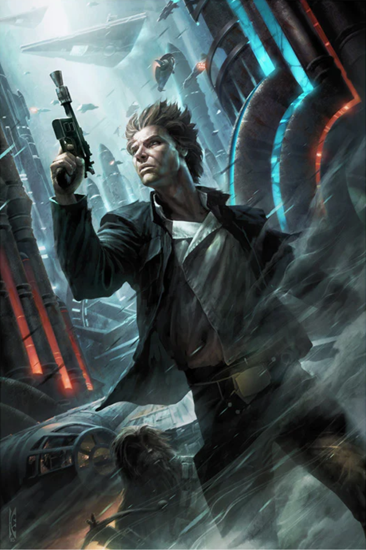 Han Solo was a Corellian, a human native to Corellia, but made a home for himself throughout the galaxy as a smuggler and rebel.