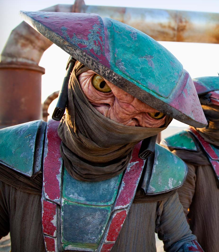 Constable Zuvio of the Niima Outpost militia.