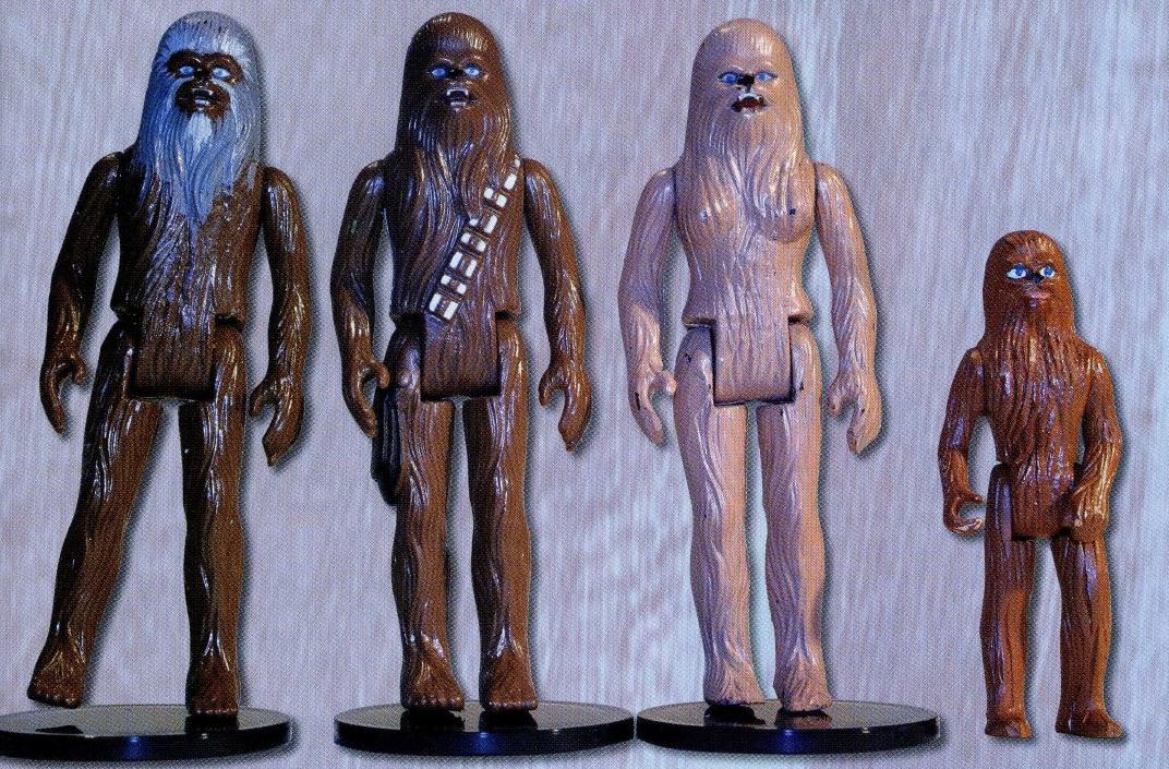 Prototypes of Chewbacca's family