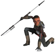 Onyo was highly skilled with her staff