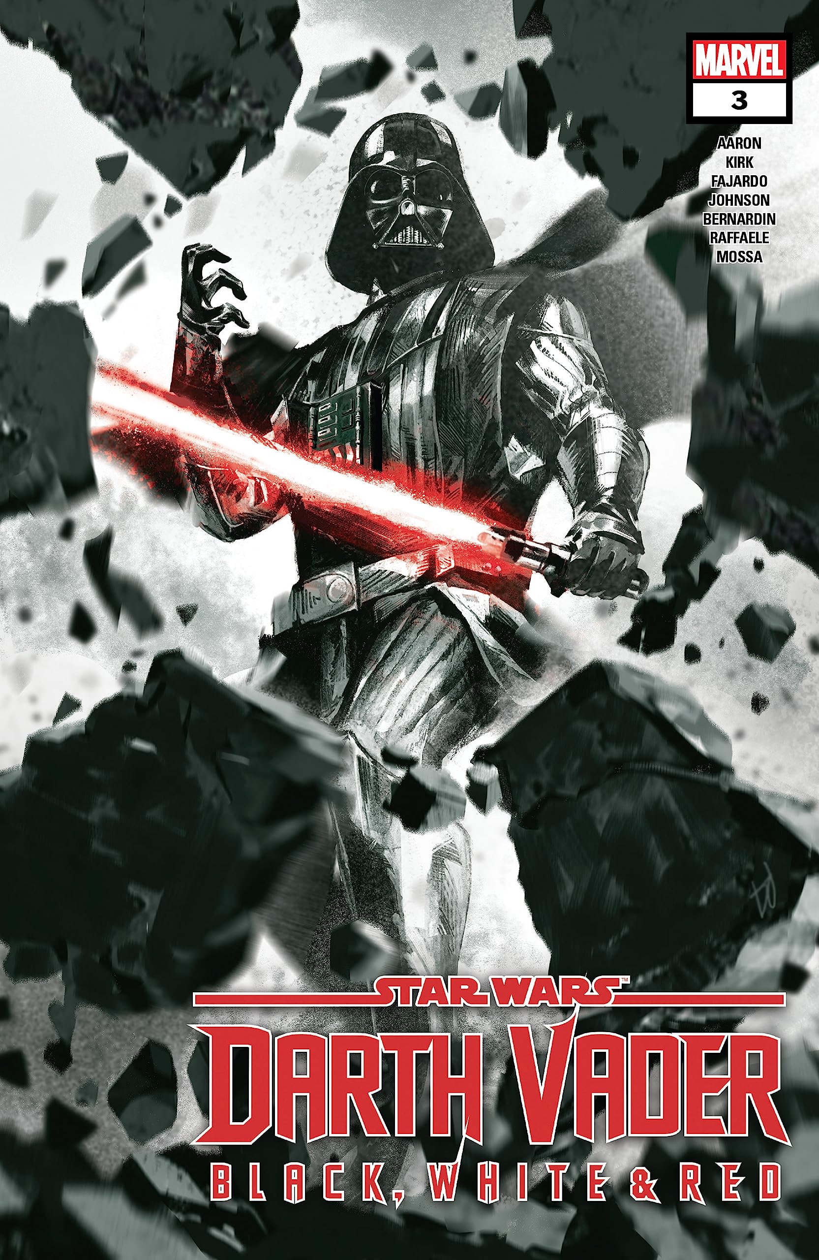 Darth Vader – Black, White & Red 3 appearance in Common Appearance