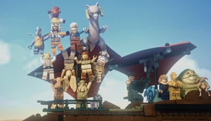 Ben Quadinaros briefly appears in "Gambit on Geonosis