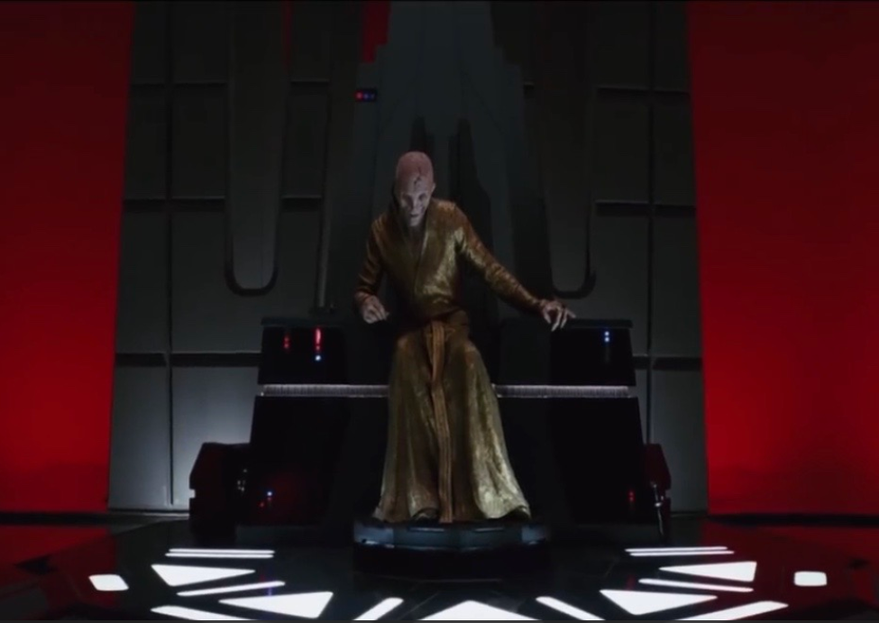 Sidious ruled the First Order by proxy through his genetic creation, Snoke, who rose to become Supreme Leader with his powerful connection to the dark side.