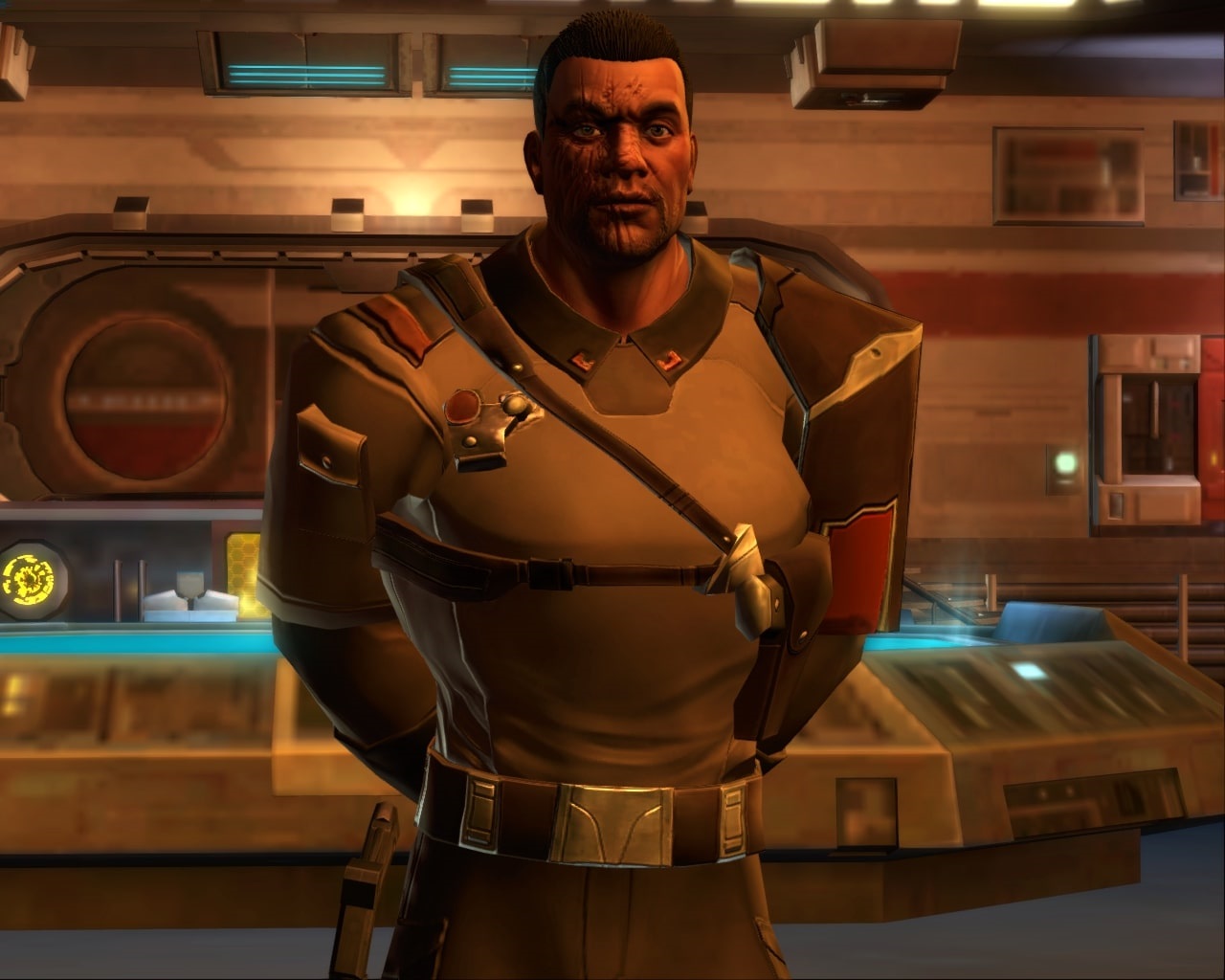 Malcom in his Supreme Commander uniform