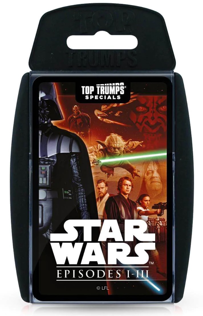 Top Trumps: Star Wars Episodes I-III appearance in Common Appearance